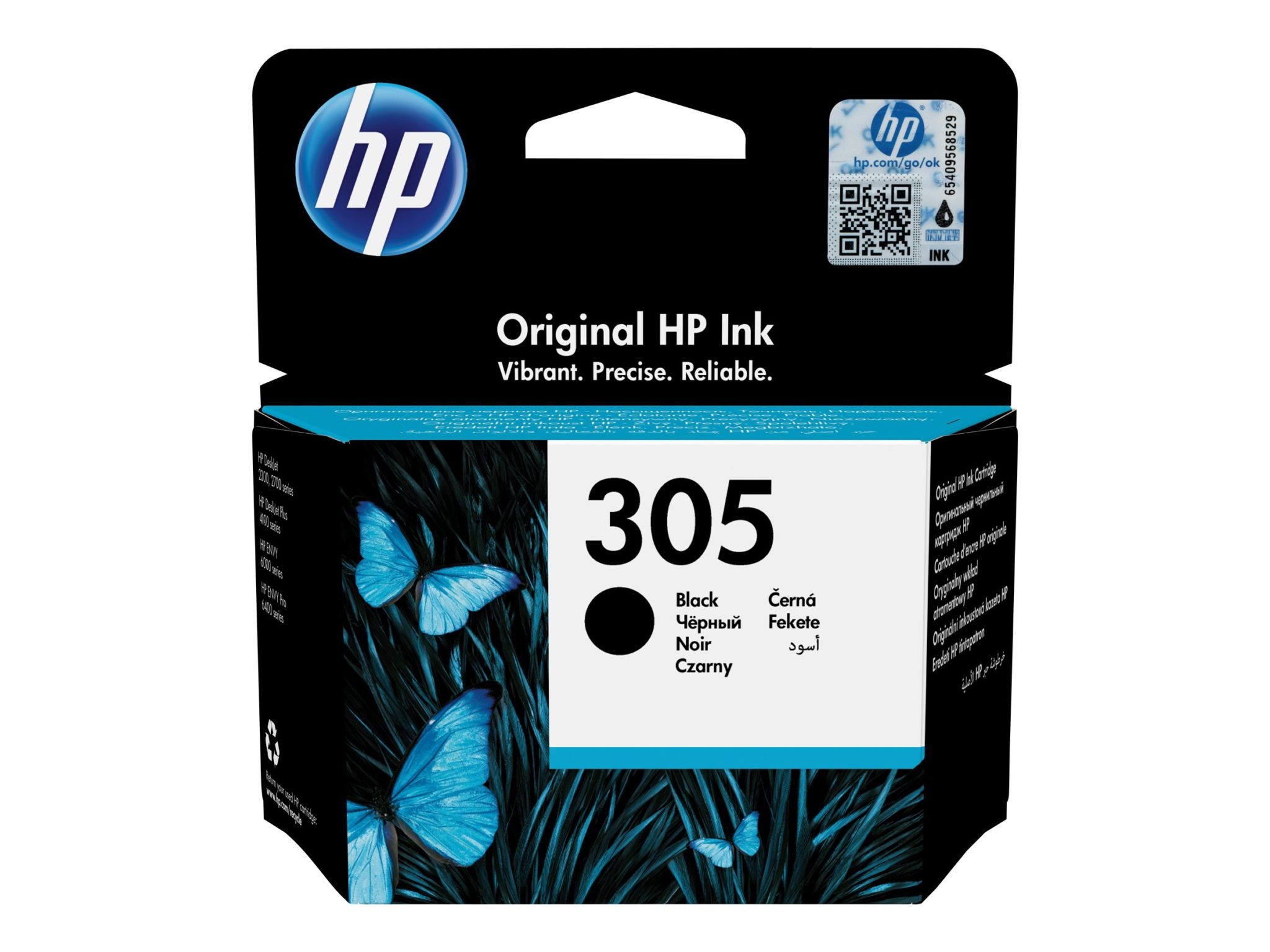 Cartouche D Encre Hp Noir Originale M Yt