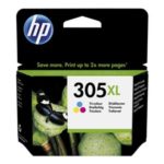 Cartouche d'encre HP 305XL - couleur (cyan, magenta, jaune) - originale