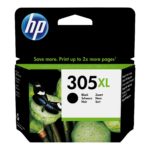 Cartouche d'encre HP 305XL -  noir pigmenté - originale