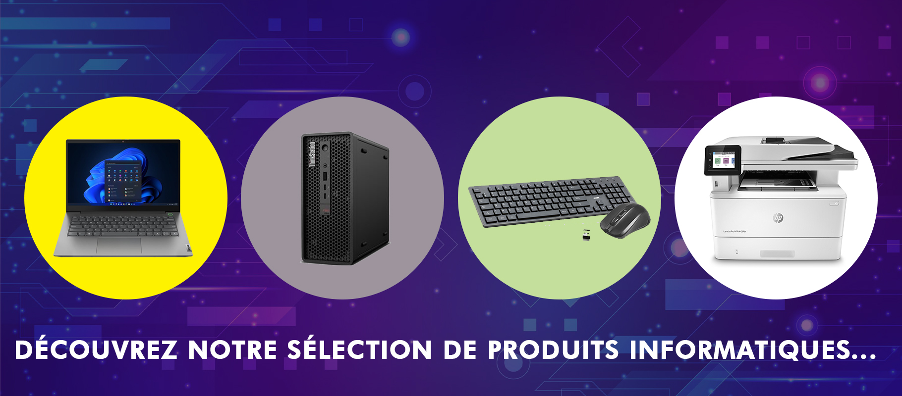 caroussel produits informatiques